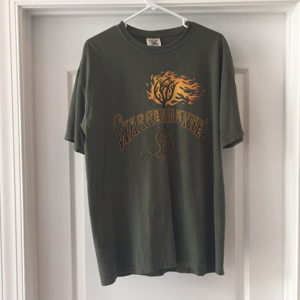 Warren Haynes 2015 Tour Vintage Band Shirt Rock